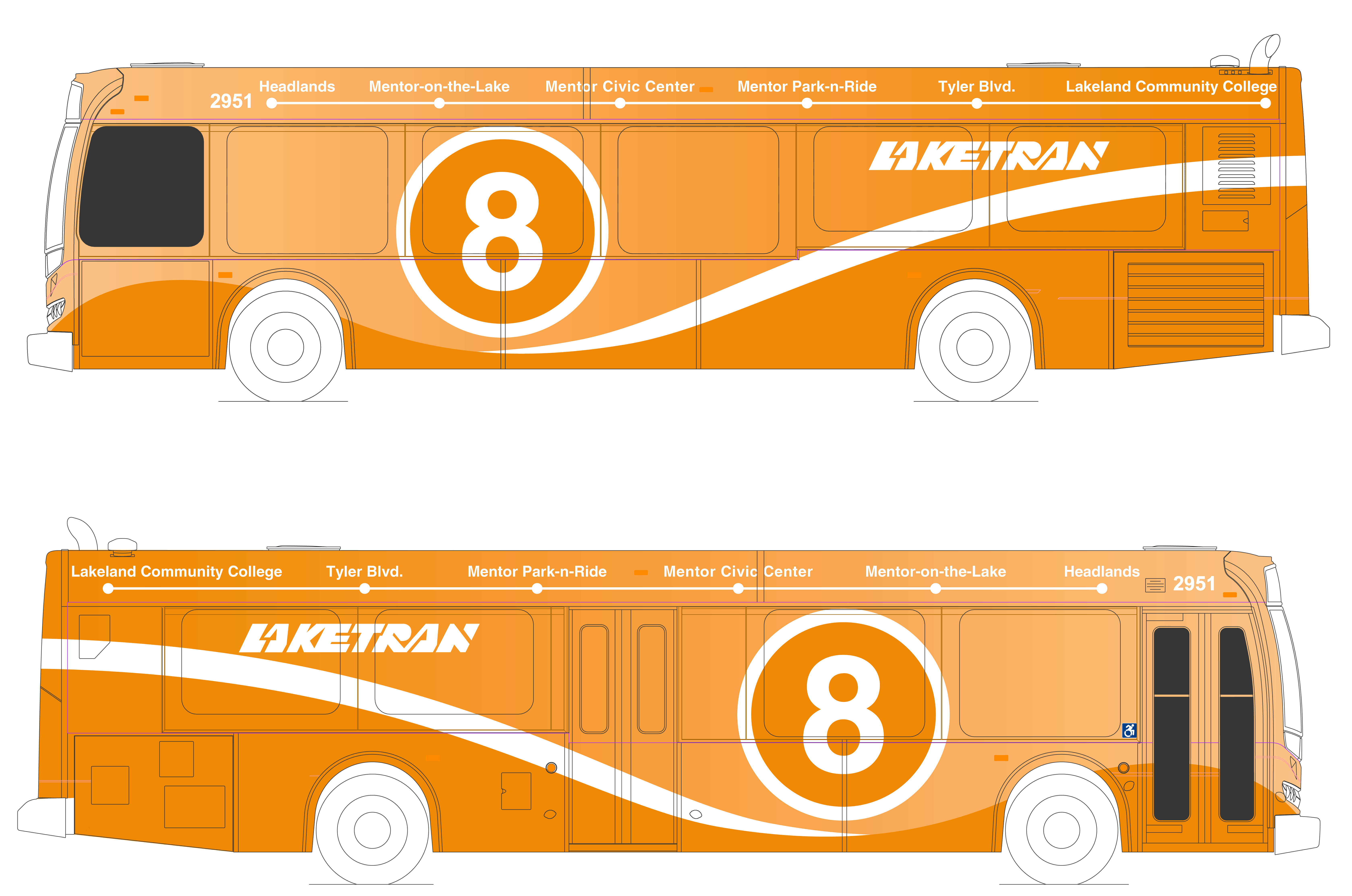 Design a Bus Wrap Art Contest Laketran